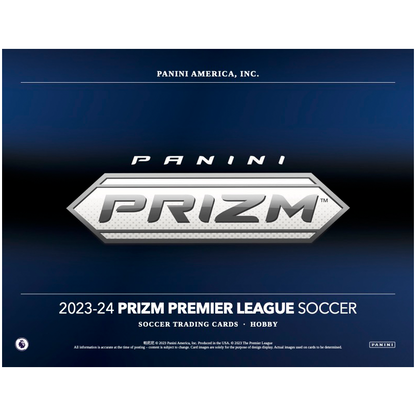 2023/24 Panini Prizm EPL Soccer Hobby 12 Box Case