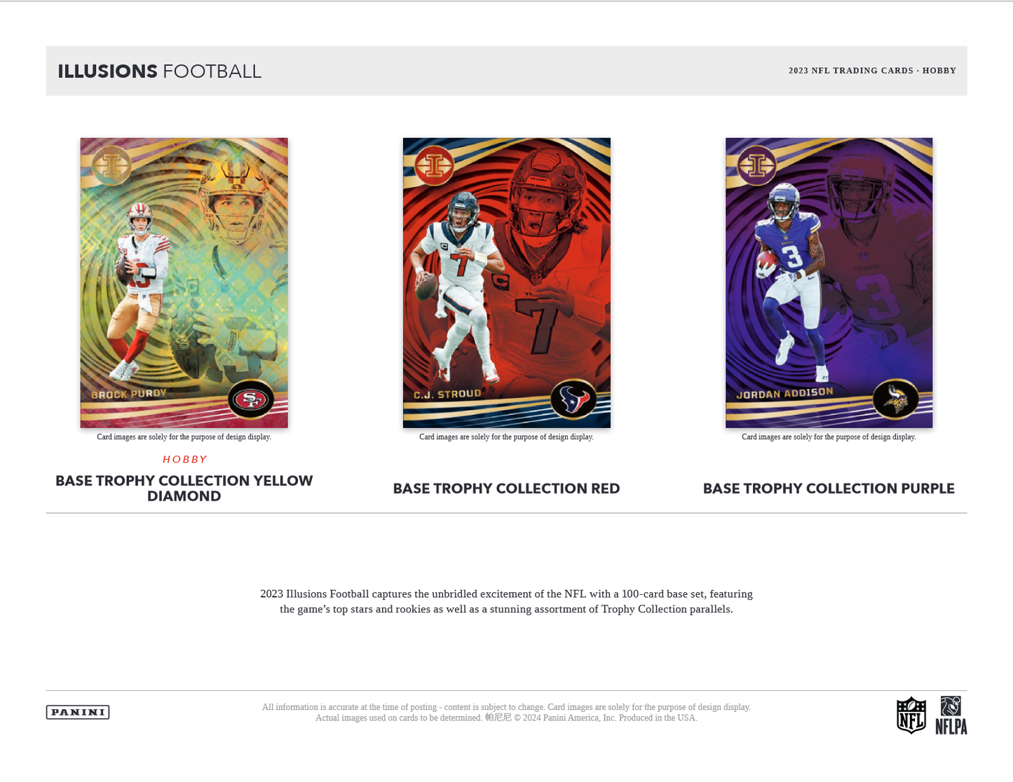 2023 Panini Illusions Football Hobby Box